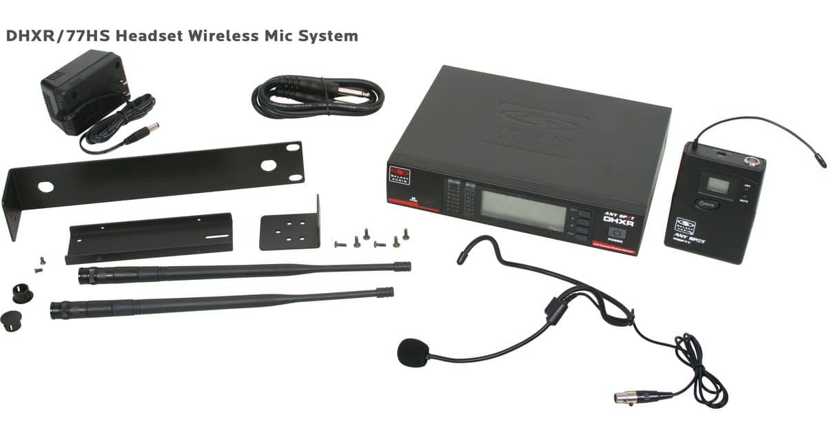 DHX Headset Wireless Mic System