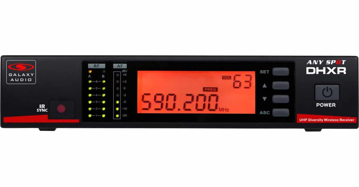 DHX Wireless Microphone Receiver