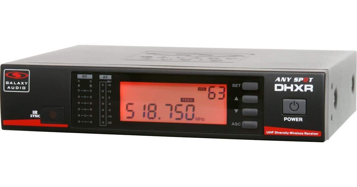 DHX Wireless Mic Receiver